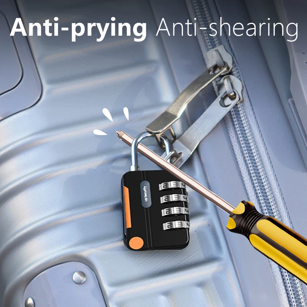 4-значный код комбинированный замок дорожный багаж для замка CASE без ключа рюкзака