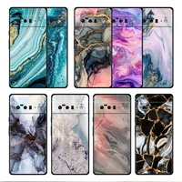 colorfull marble case cover for google pixel 6 6pro 5a 4a 3 4 xl 5 pro 4g 5g 4xl casing trend armor official tpu style soft