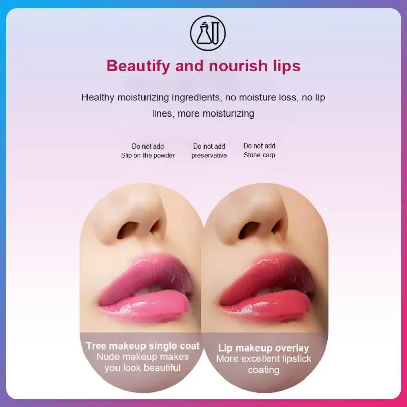 

Blue Rose Color Changing Lipstick Moisturizing Lip Gloss Temperature Change Jelly Lip Balm Waterproof Lipgloss Makeup Cosmetics