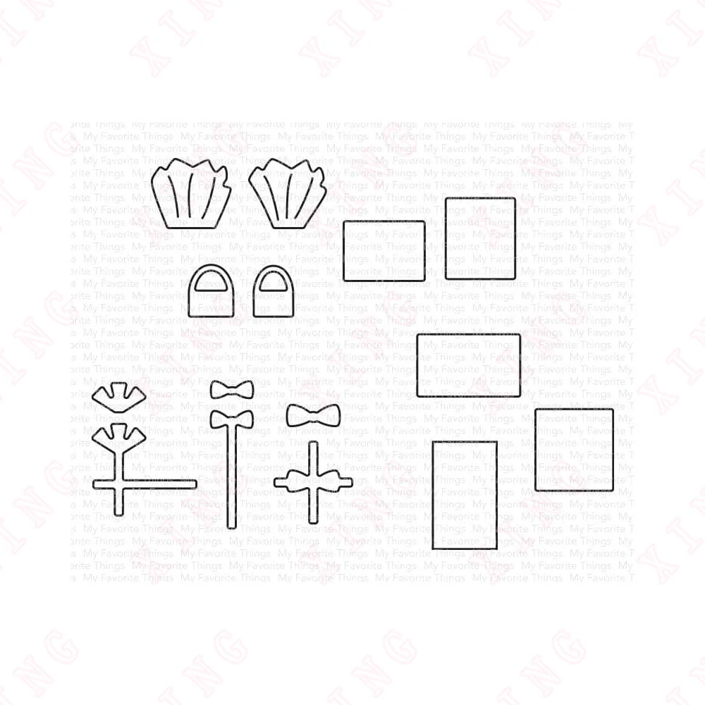 

New Metal Cutting Dies Scrapbook Embossing Template Diy Greeting Card Handmade Craft Gifts Galore Dies Decoration Reusable Molds