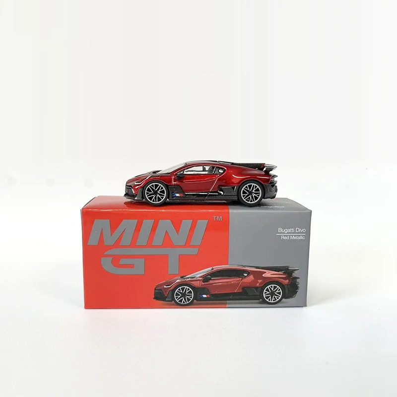 Модель автомобиля MINIGT 1:64 Buga Divo спортивный автомобиль из сплава # 503 левый руль