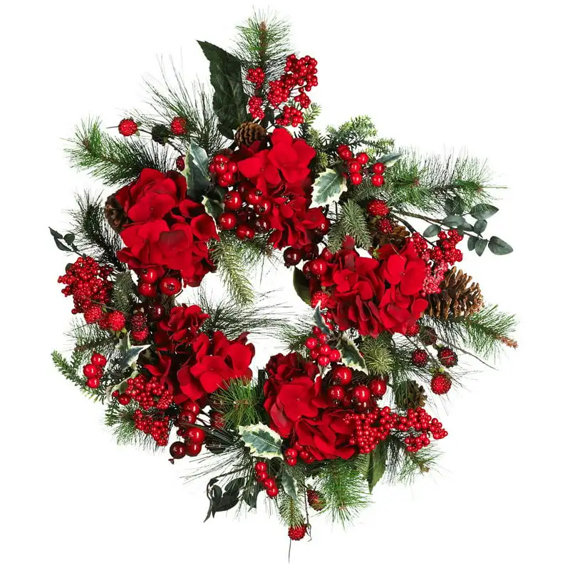 

Hydrangea Artificial Wreath