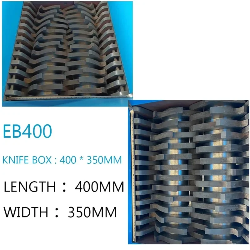 Большой промышленный измельчитель шин для пластмассы дерева металла удаляемая