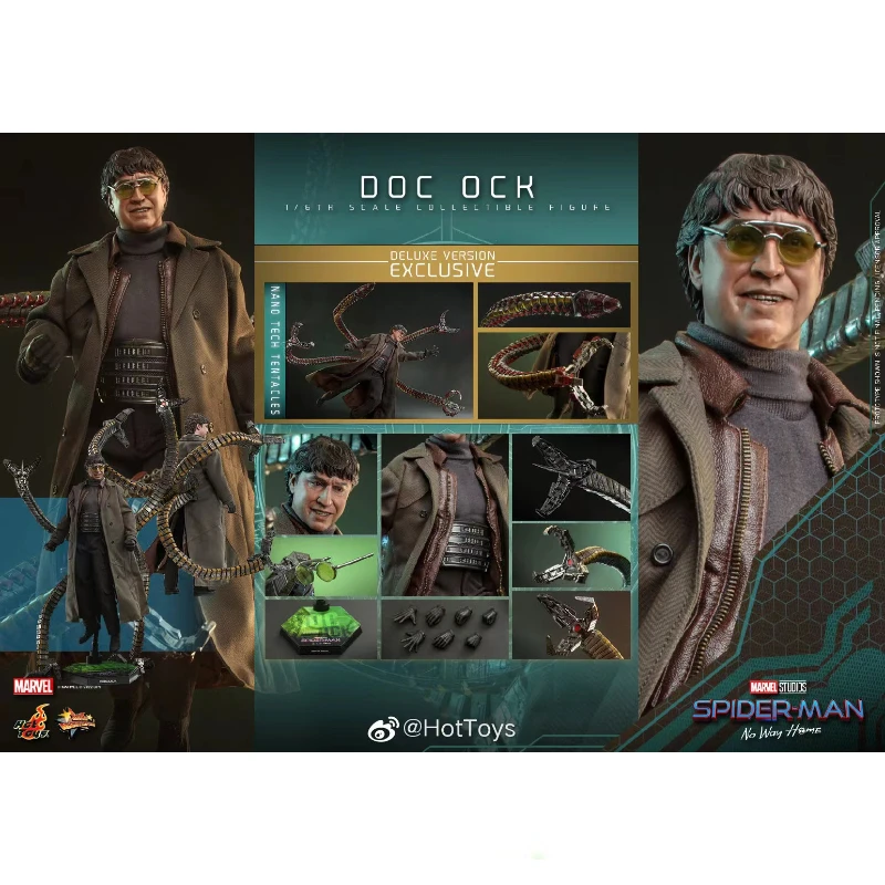 

В наличии Hottoys MMS632 MMS633 1/6 Человек-паук Герой без возврата доктор Осьминог экшн-фигурка игрушка подарок модель коллекция хобби