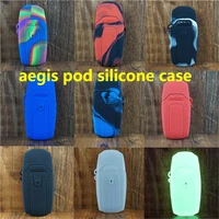 new soft silicone protective case for aegis pod no e cigarette only case rubber sleeve shield wrap skin 1pcs