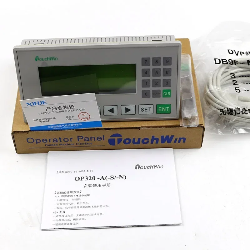 OP320-A-S потенциометр отображения текста Регулируемый контраст желто-зеленый STN