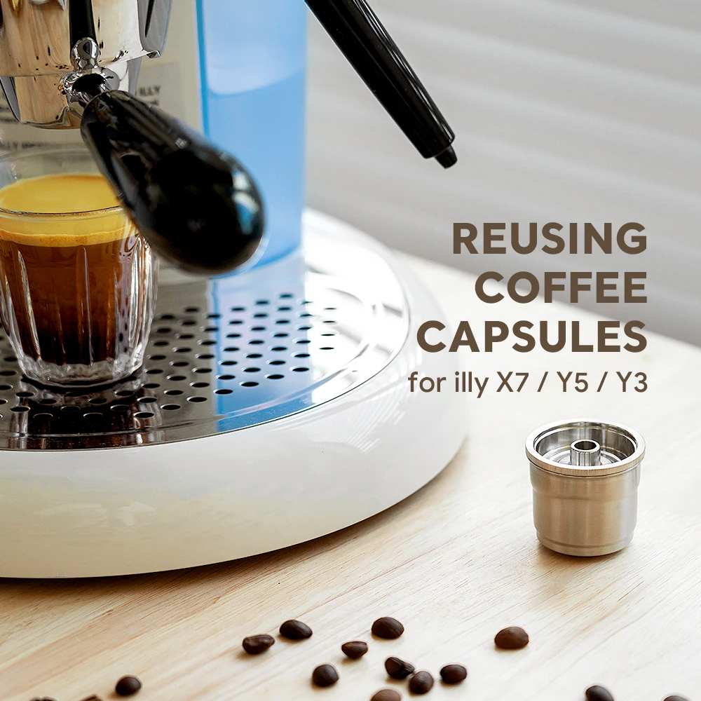 

Кофейная капсула I CAFILAS ILLY из нержавеющей стали, многоразовая капсула для кофе-машины ILLY X Y