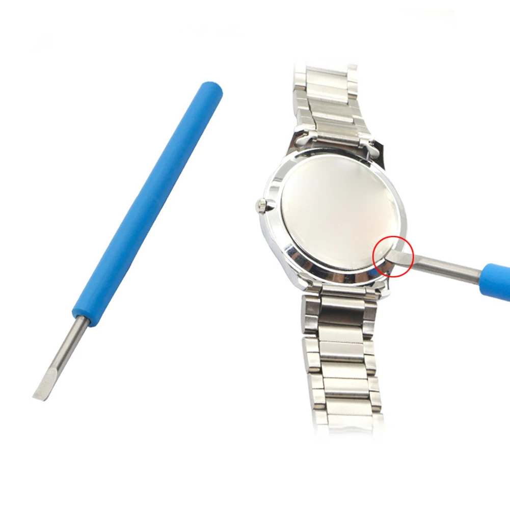

Watch Battery Back Cover Opener Pry 131mm/114*17mm Disassemble Portabble Watch Repair Hand Tool Watch Battery Opener Tools