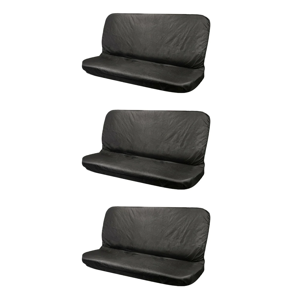 

3 шт., водонепроницаемые противоскользящие Чехлы для заднего сиденья автомобиля