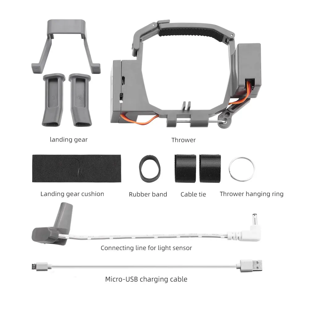 Диспенсер для дрона DJI MAVIC PRO легкий прочный прибор подачи подарков на вечерние