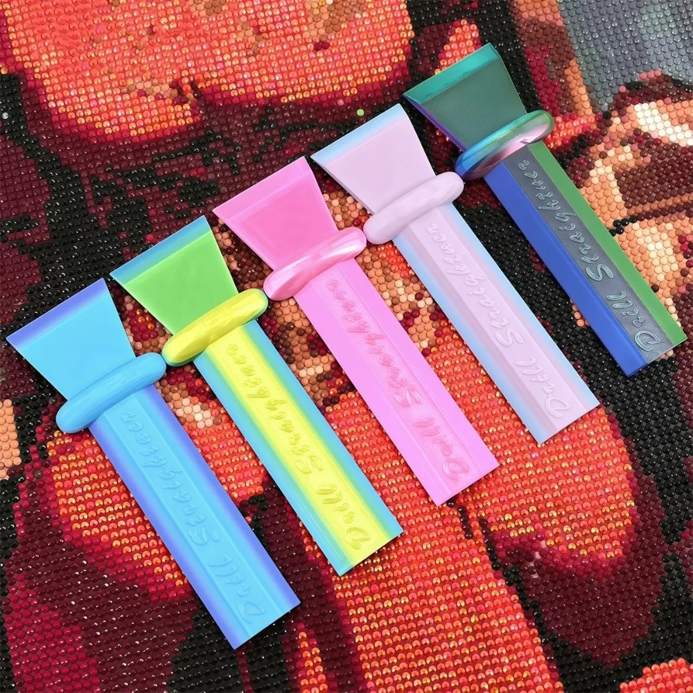 Фото Инструмент для выпрямления алмазных страз для алмазной вышивки, DIY, нескользящий корректор для бит, 3D-печатный, для создания прямых краев №2