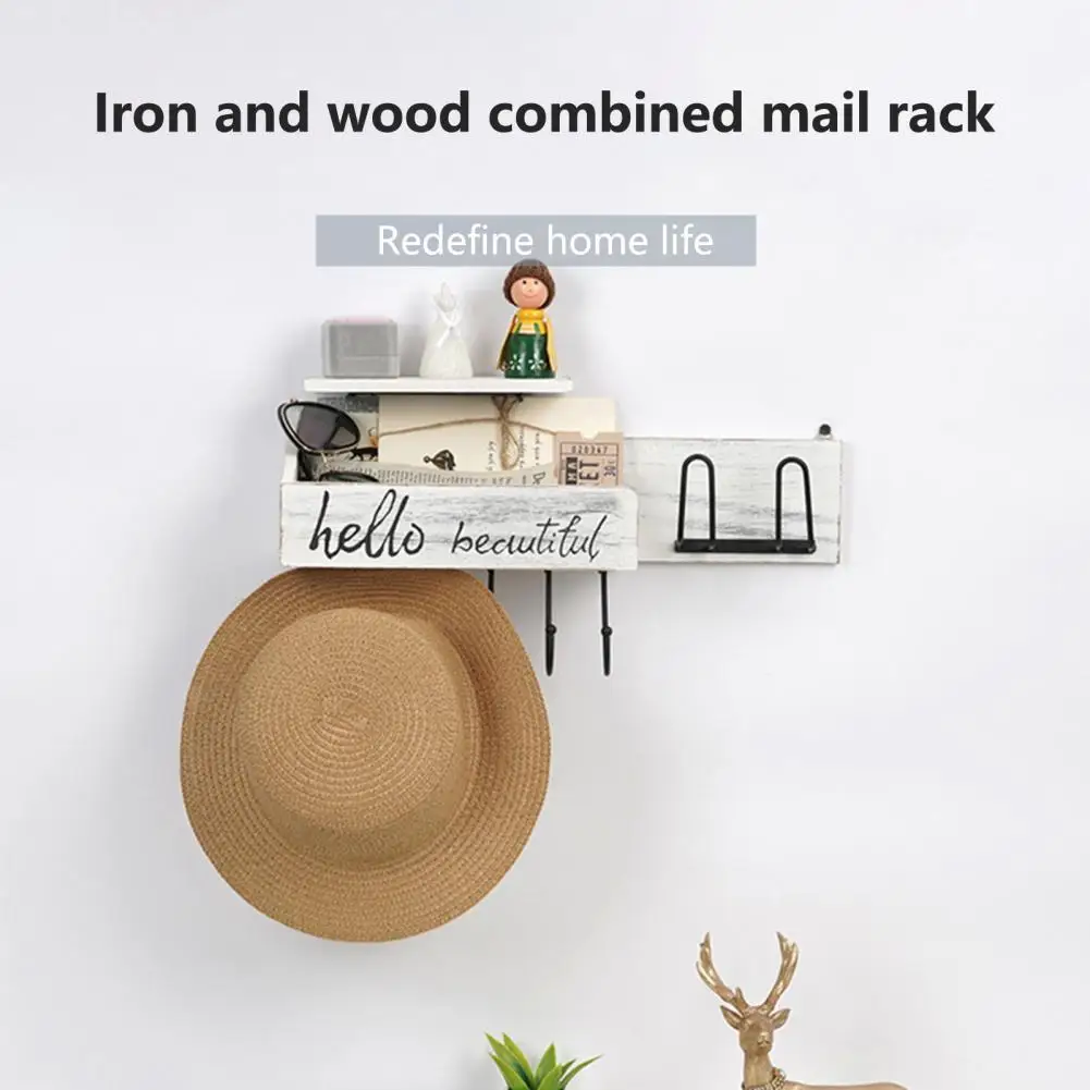 

Practical Hat Hanger Wear-resistant Key Storage Hook Clothes Scarf Hanger Wall Mounted Long Lasting Hat Hook Home Supplies