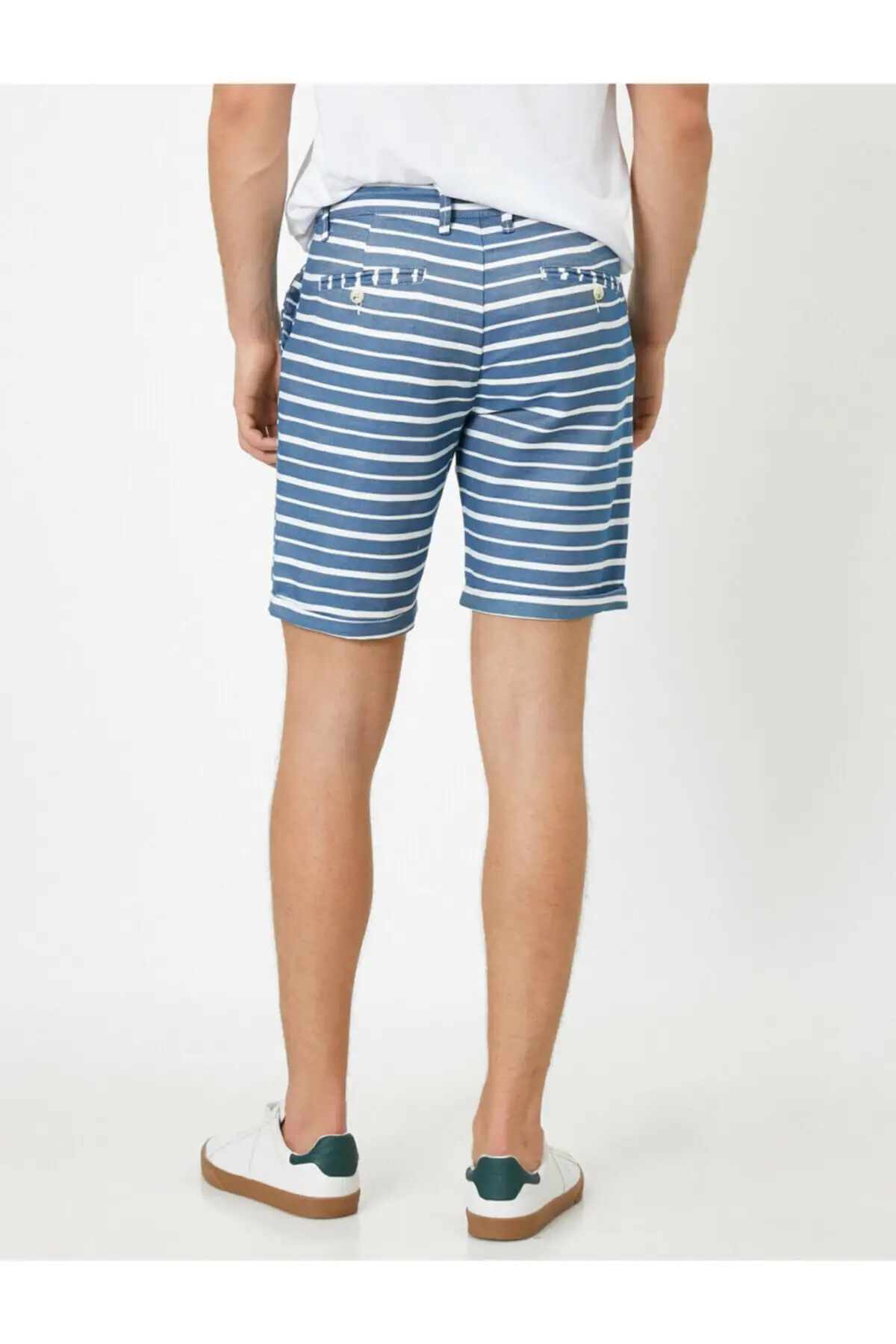 

Men's Shorts Men's Summer Shorts Notebook Striped Woven Shorts