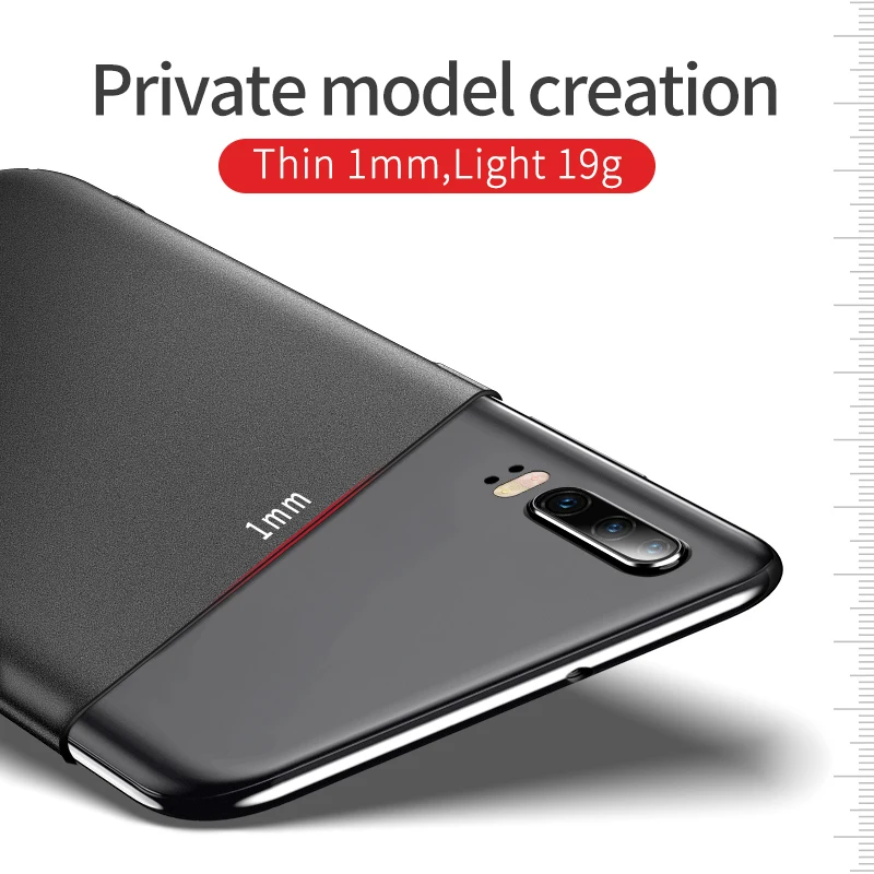 For Huawei P30 Case On Shockproof Hard Plastic Ultra Slim Matte Cases For Huawei P20 P30Lite P30 Lite Pro Back Cover