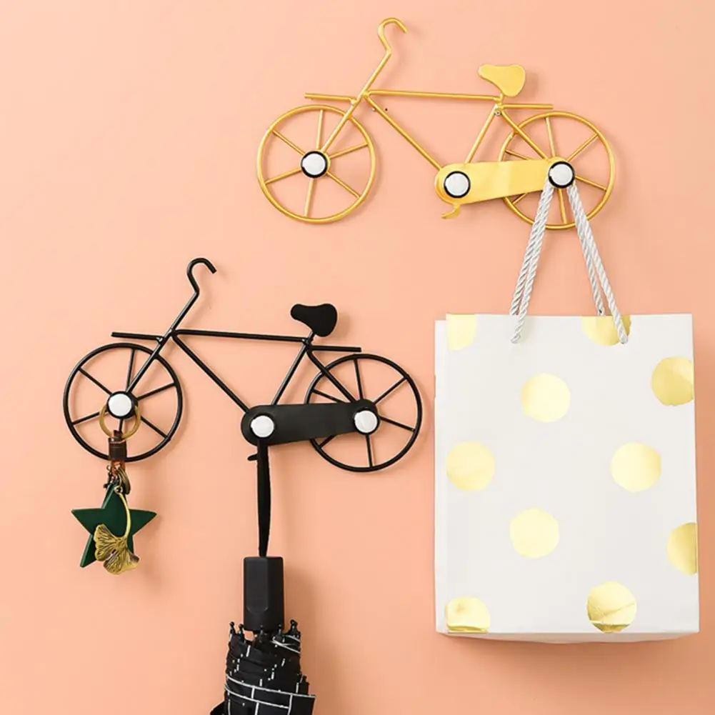 

Nordic Ins Sundries Hook Decoration Hallway Coat Hat Storage Bicycle Wall Hanging Creative Hook Household Key Holder Wall Decor