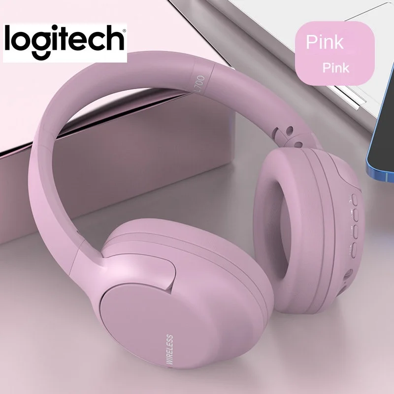 Logitech Bluetooth Headphone Head-Mounted Heavy Bass Wireless Gaming Headset images - 6