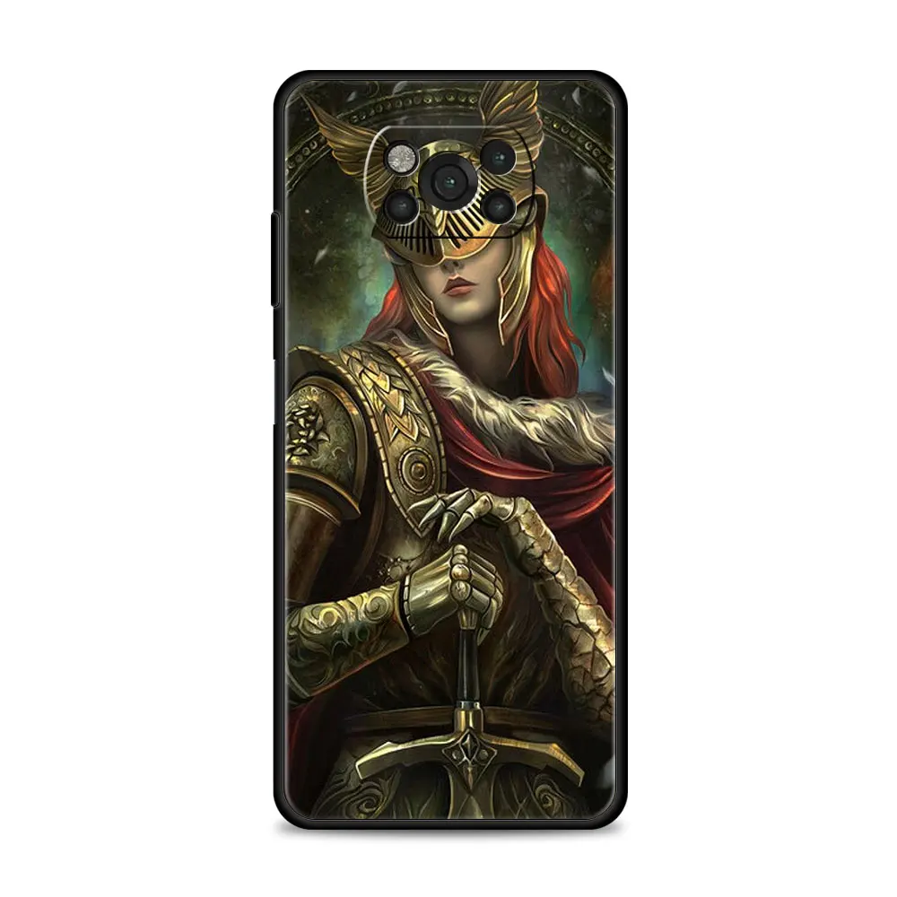 arpg elden ring celular for xiaomi poco x3 x4 nfc m3 m4 pro f3 gt f1 5g mi 11 lite 12 11t 10t note 10 phone case silicone fundas free global shipping