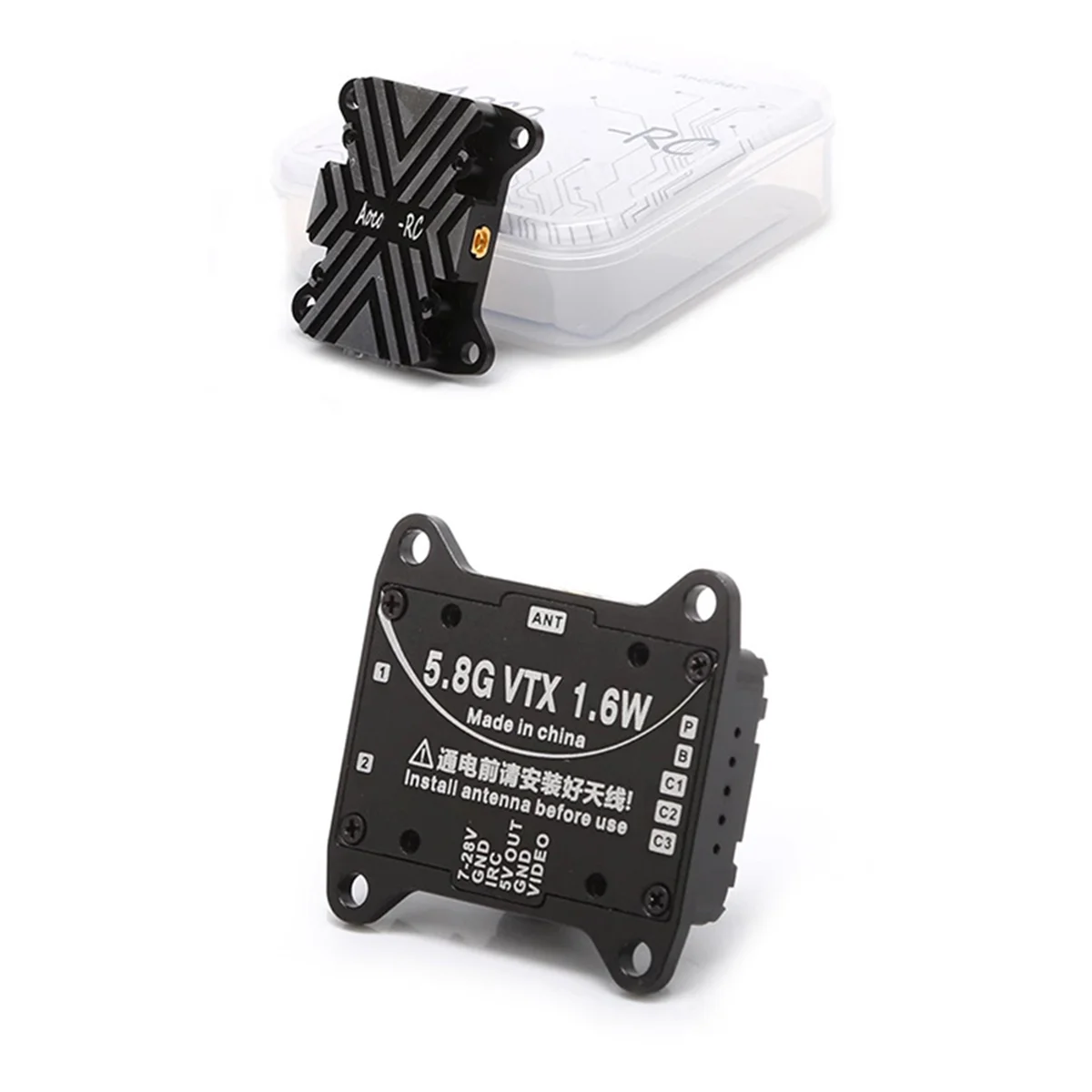 Для Aocoda RC 1 6 W VTX 3016 5 8G 40CH 25/200/800/1000 мВт для FPV дрона вертолета