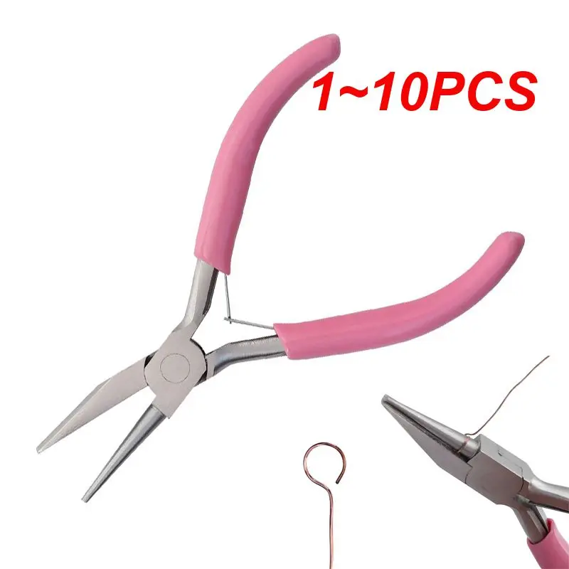 

1-10 шт., набор металлических колец для пирсинга ногтей