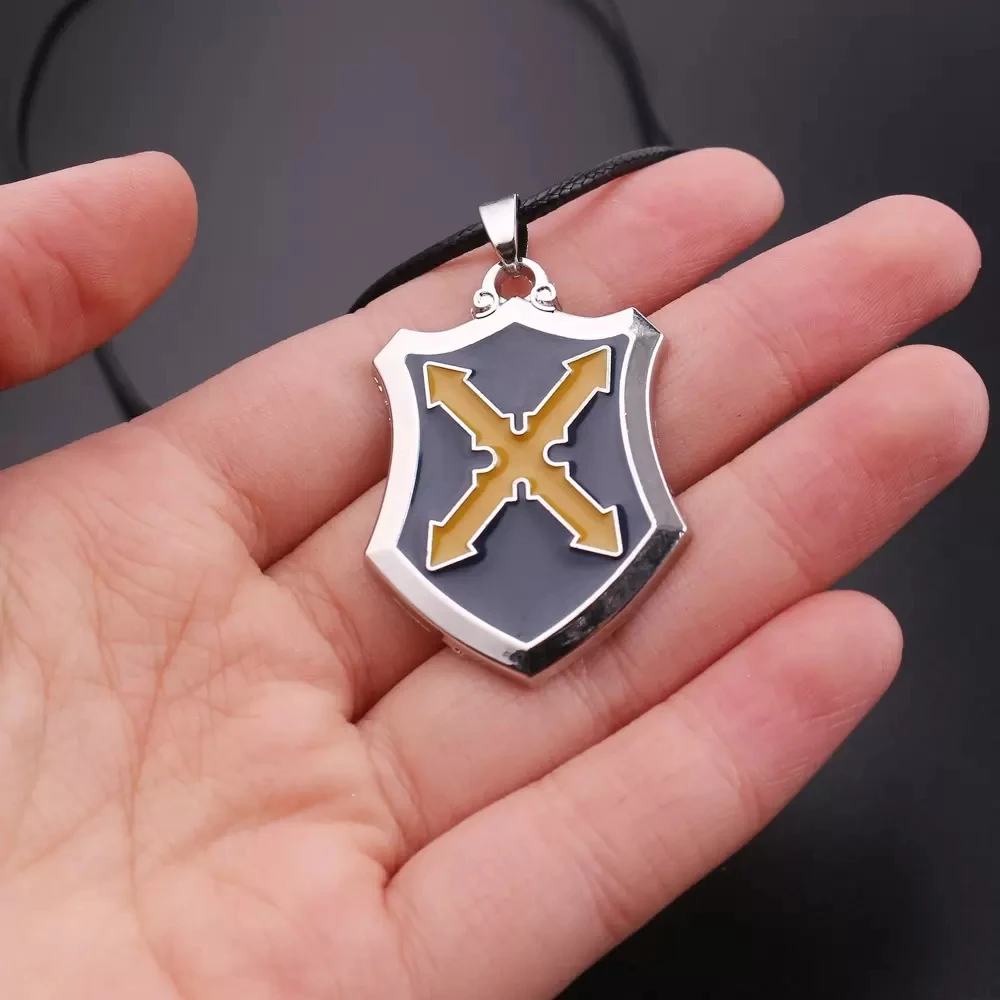 Fate/Grand Order Apocrypha Saber morжелд косплей рыцарь крест ожерелье подвеска веревочная