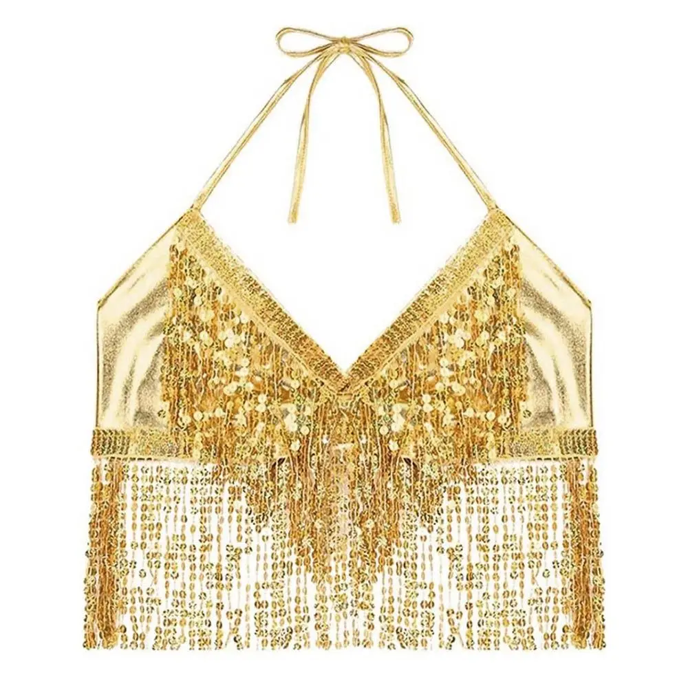 Для Таиланда/Индии/Арабской танцевальной одежды с бахромой и блестками для танца