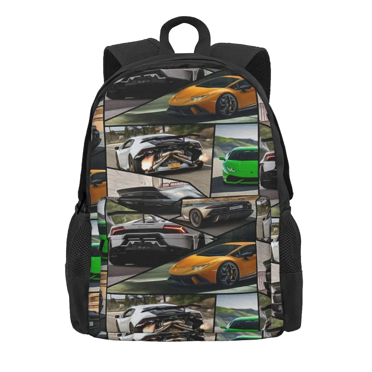 

Huracan GTA Style Backpacks Large Capacity Student School Bag Shoulder Bag Laptop Rucksack Casual Travel Rucksack