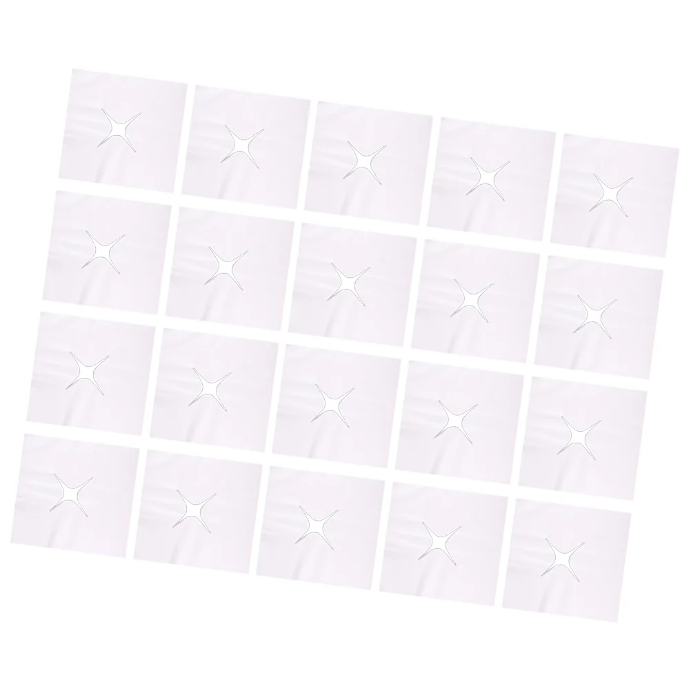 

200 Pcs Face Mask Disposable Non-woven Fabric Women Massage Cover Shield Bed Pillow Towel Hole Mat Pad