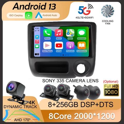 Android 14 для Toyota Vitz Yaris Echo 1999-2005 Carplay Авто Радио Мультимедийный Видеоплеер Навигация GPS Без 2Din 2 Din DVD