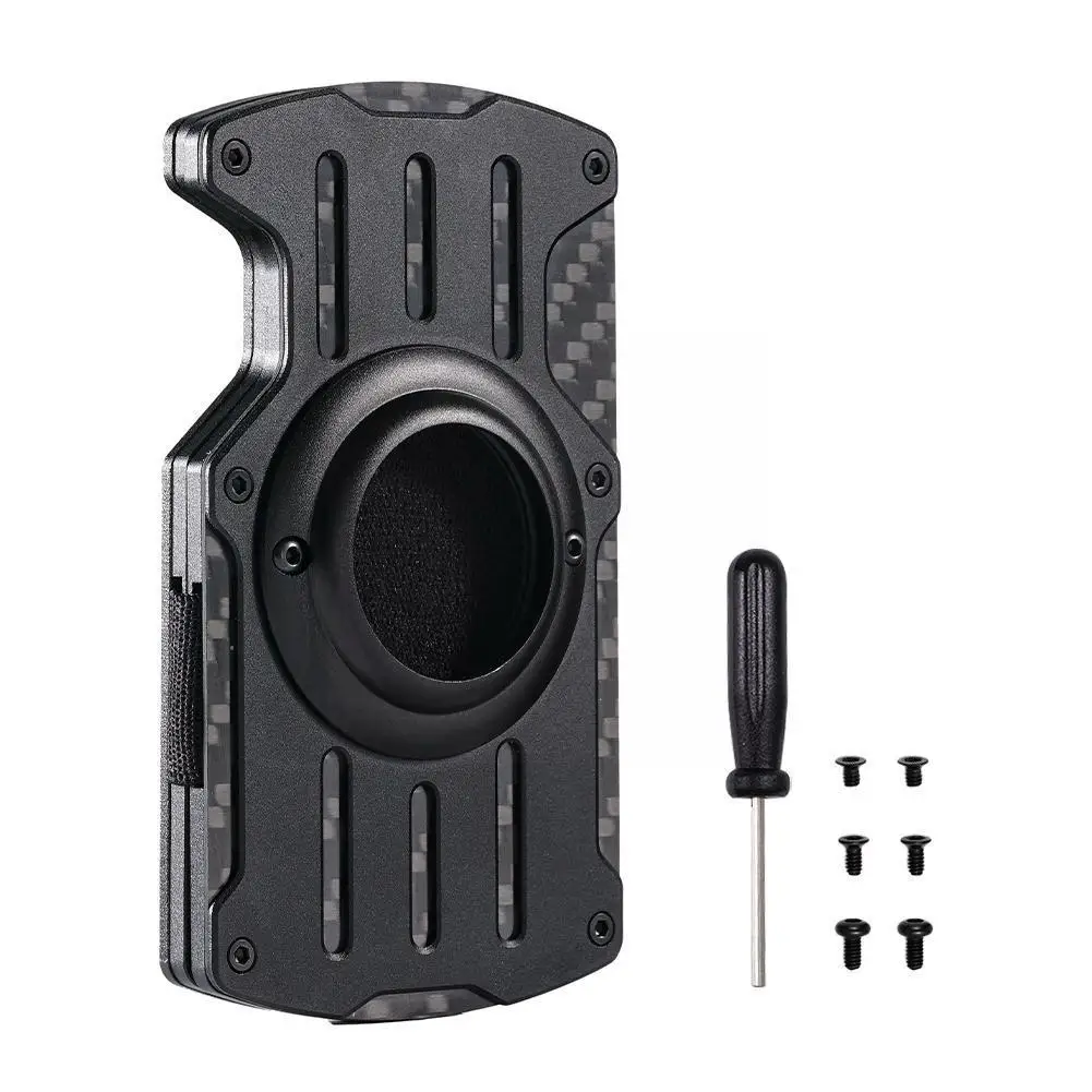 

For Airtag Metal Magnetic Suction Wallet Minimalist Wallet For Apple Airtag Holder For Magsafe Iphone 14/13/12 Phone Access R2D7