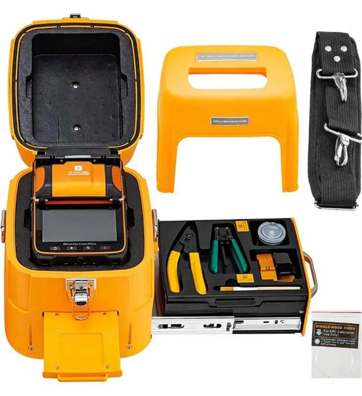

Ai-9 Fiber Optic Cable Fusion maquina de fusao de fibra optica Fiber Fusion Splice Box Fiber Splicer Fusion Splicing Machine