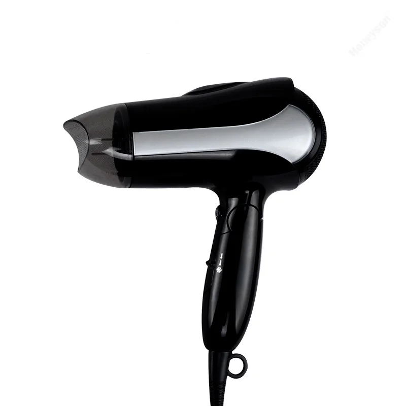 

New design hotel supplies 1600w foldable hair dryer for bathroom use