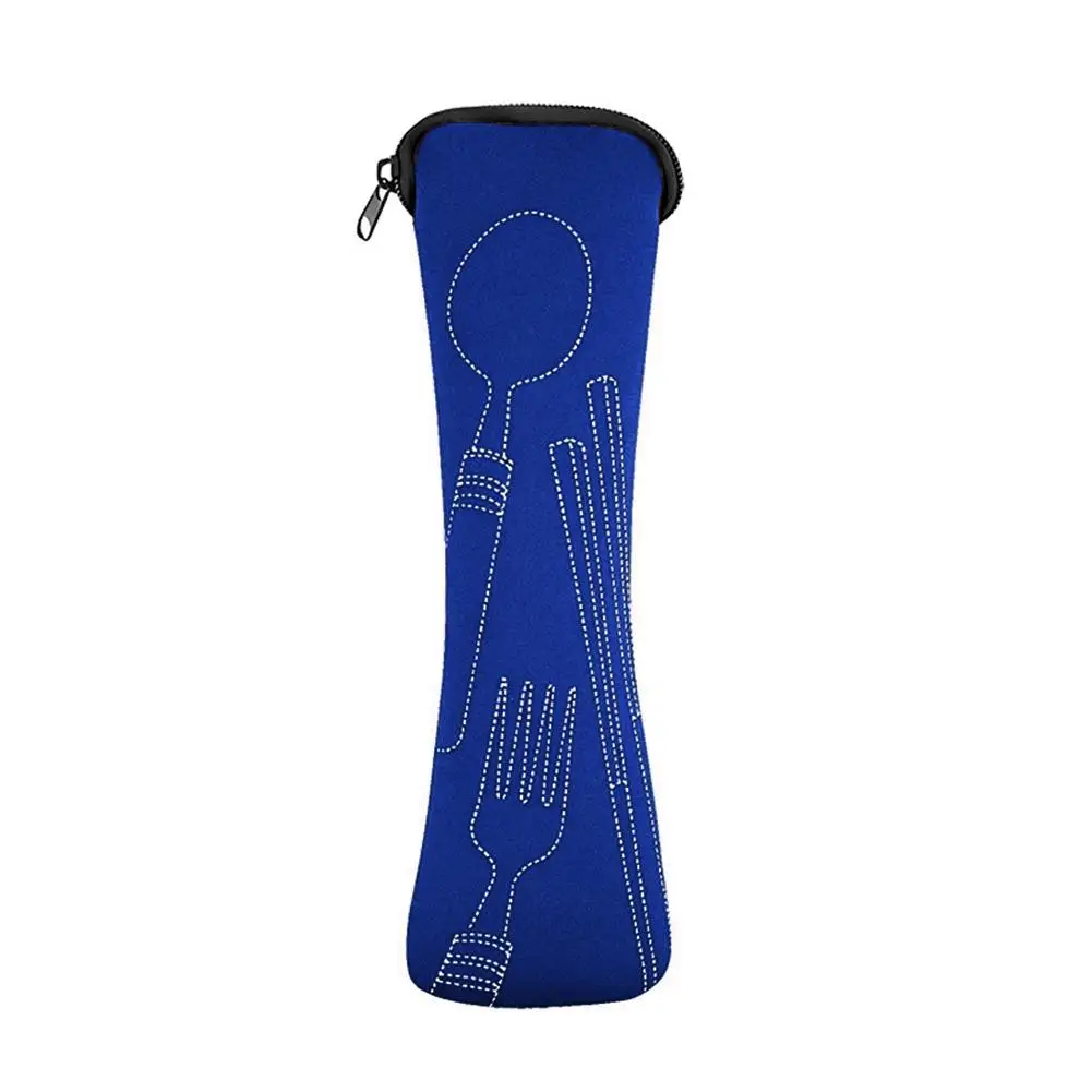 

Дорожный чехол для столовых приборов из нержавеющей стали