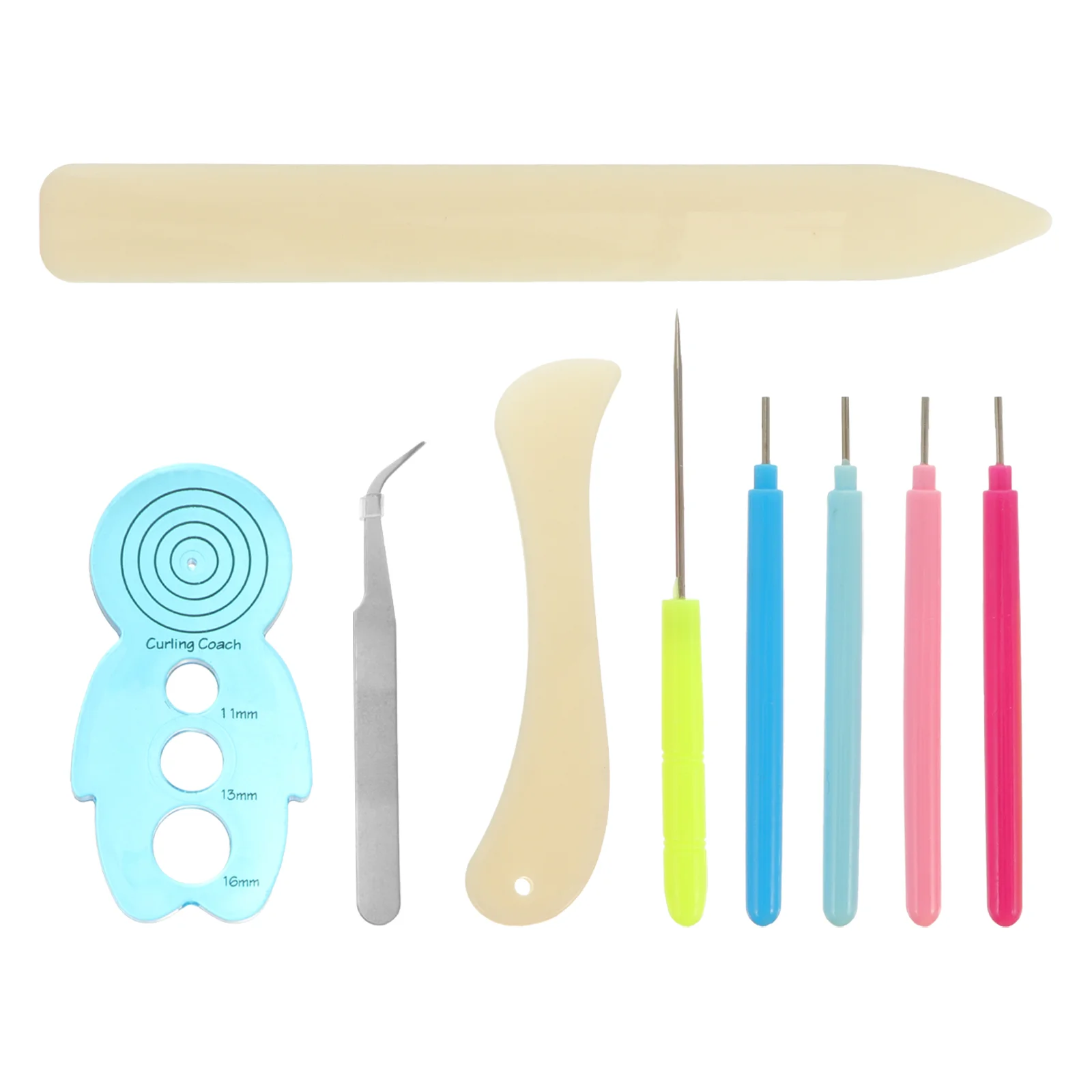 

9pcs Craft Quilling Tools Quilling Slotted Quilling Tool Quilling Paper Diy Craft Quilling Tools Set Quilling