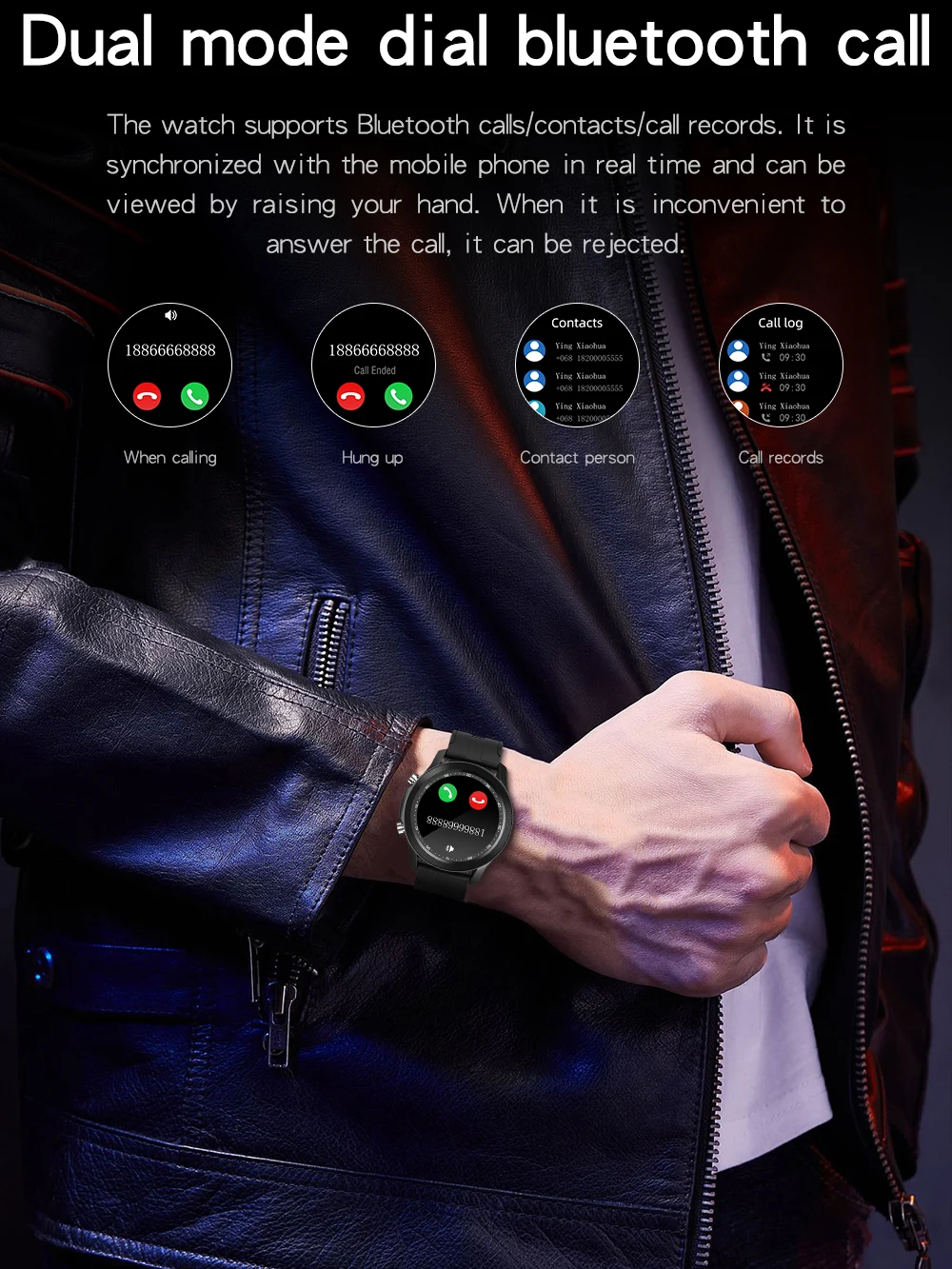 Lemfo 2022 New Smart Watch Men Music Play HD Screen Sport Fitness Ip68 Водонепроницаемые Bluetooth для Android iOS Wwatch