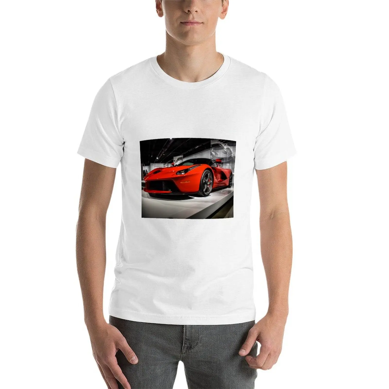 Фото Футболка La Rari в уличном стиле, повседневная футболка №3