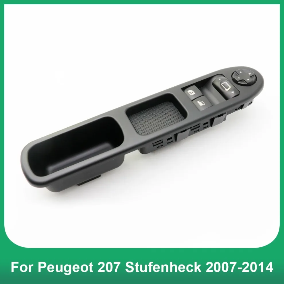 ПЕРЕДНИЙ ЛЕВЫЙ НАДЕЖНЫЙ главный переключатель стеклоподъемника 6554.QC-L для Peugeot 207