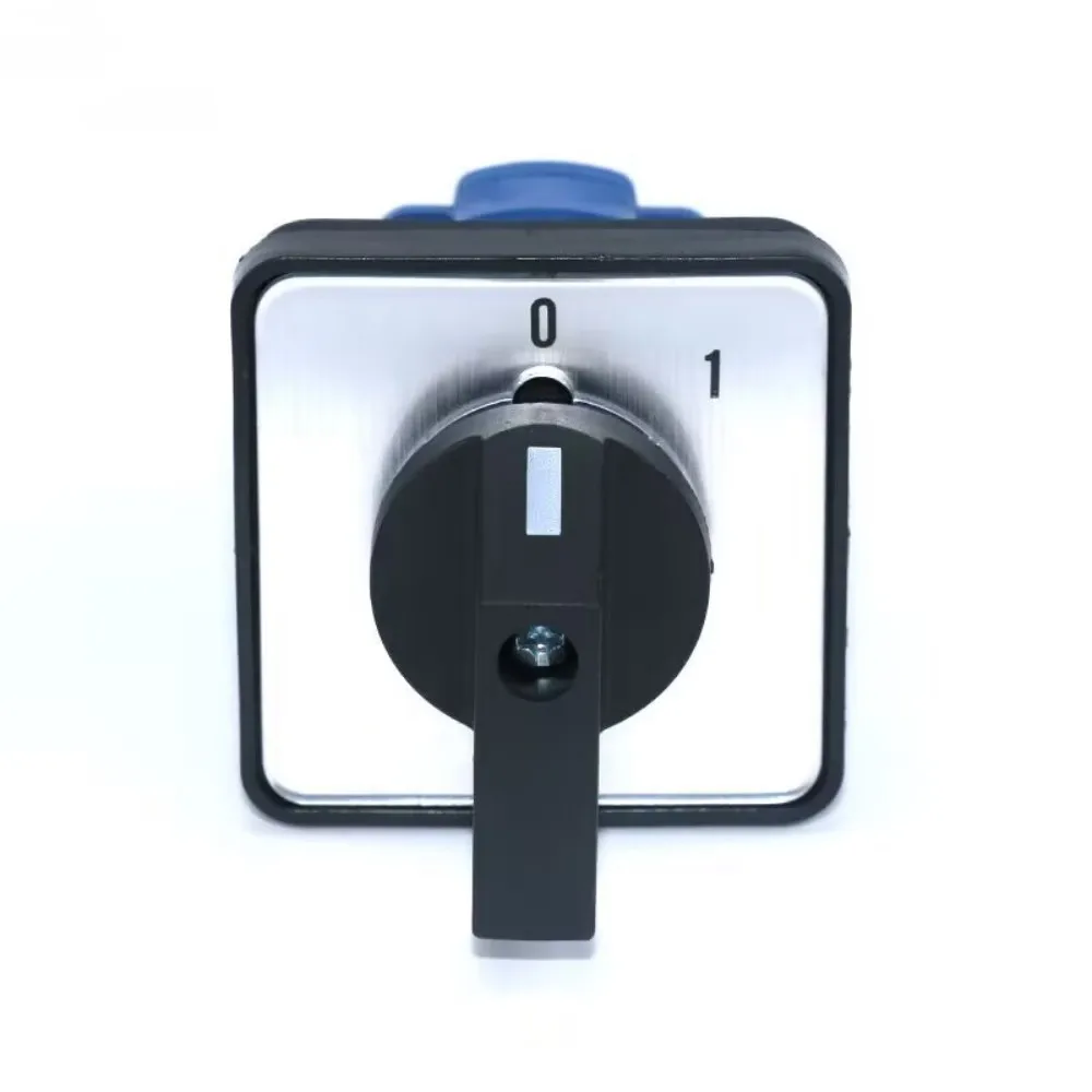 

Поворотный селектор, 2 положения, 8 винтовых переключателей, 16 А, 380 В переменного тока, 20 А, 660 В переменного тока