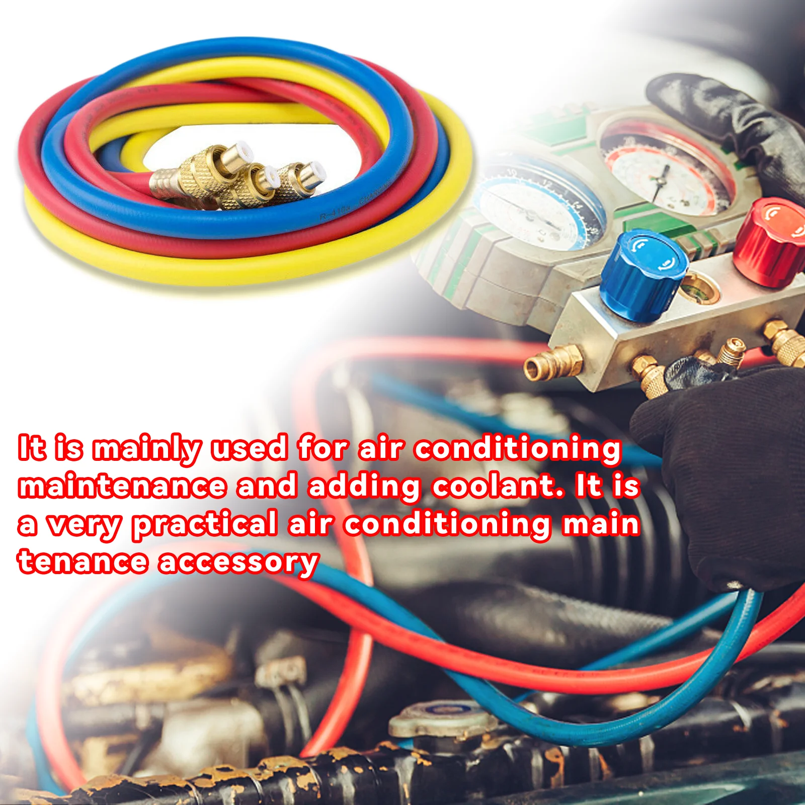 Комплект шлангов для зарядки переменного тока 1 8 м фитинги с низким уровнем