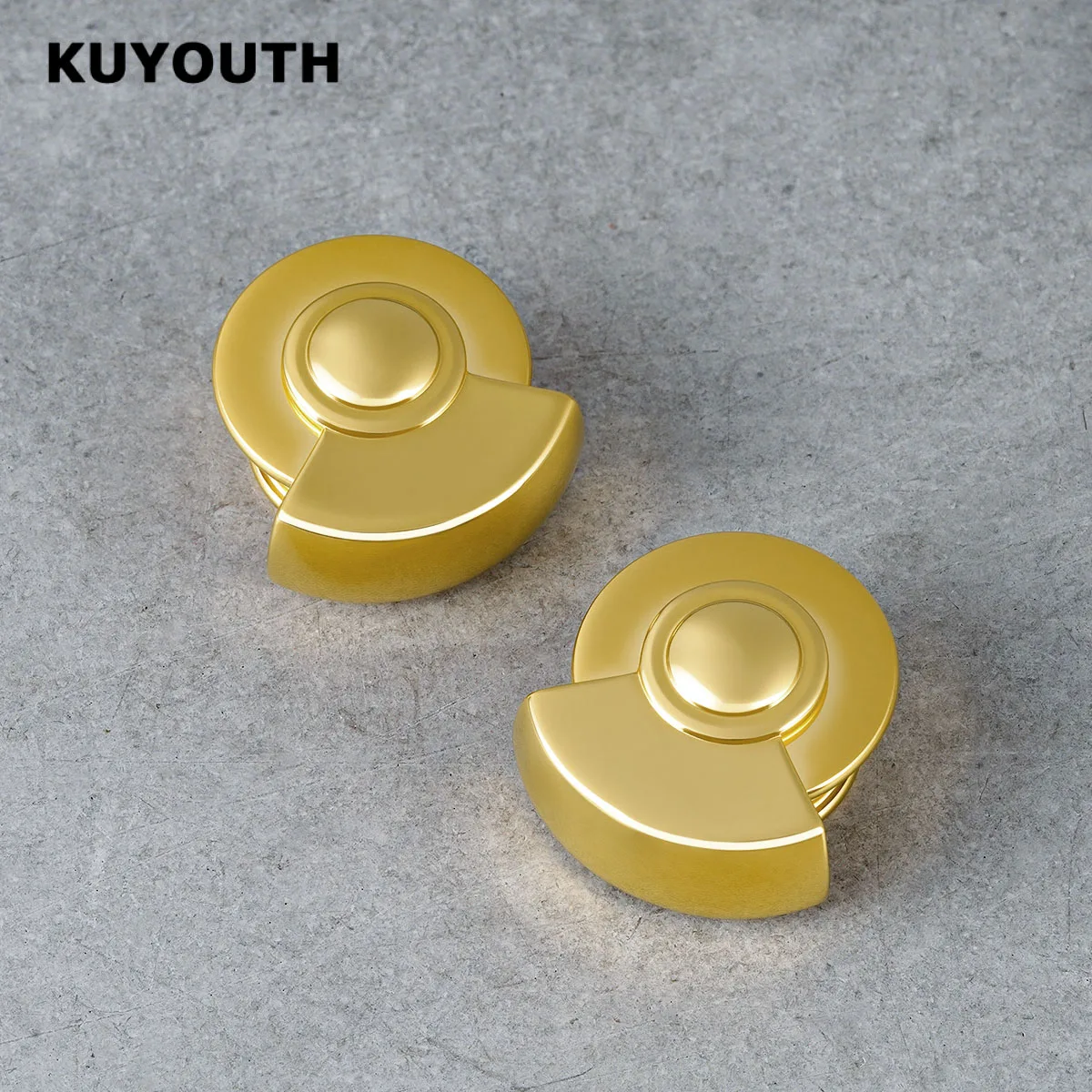 Фото KUYOUTH 2 шт. Пирсинг-тюнели и расширители для ушей из нержавеющей стали, украшения для пирсинга ушей и тела №3