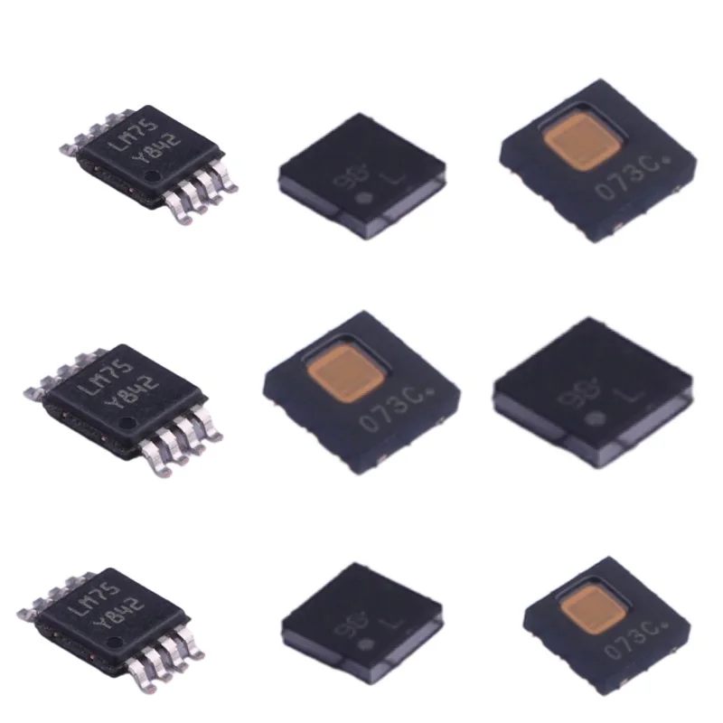 Датчик температуры и влажности Φ (3x3) MSOP-8 STLM75DS2F HDC2080DMBR HDC2010YPAR