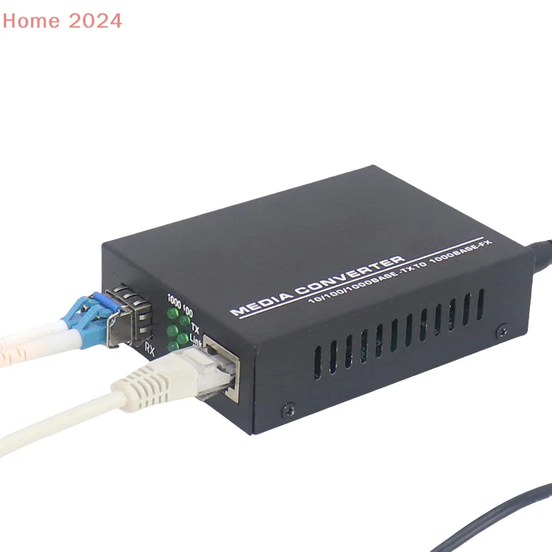 1 шт. гигабитный медиаконвертер SFP в трансивер RJ45 10/100/1000M оптоволоконный