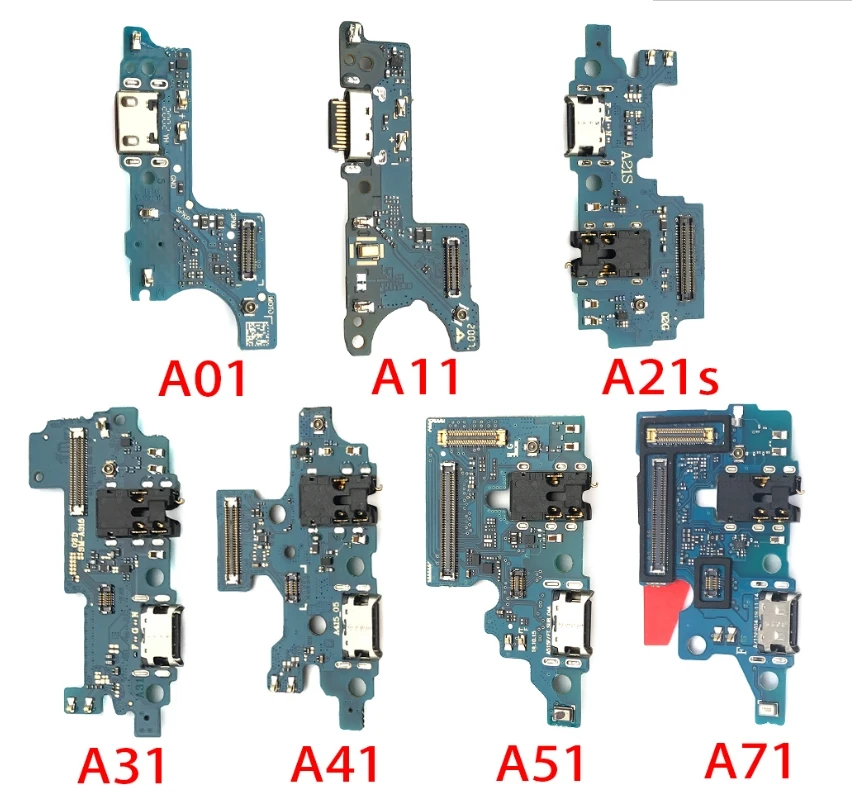 

1Pcs USB Charger Port Charging Board Flex Cable For Samsung Galaxy A11 A21 A31 A41 A51 A71 A01 A04 A04S A21S A20S A30S A50S A70S