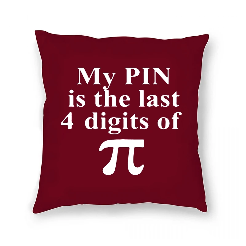

REM pai math print casual shortl Pillow Case funny cool math