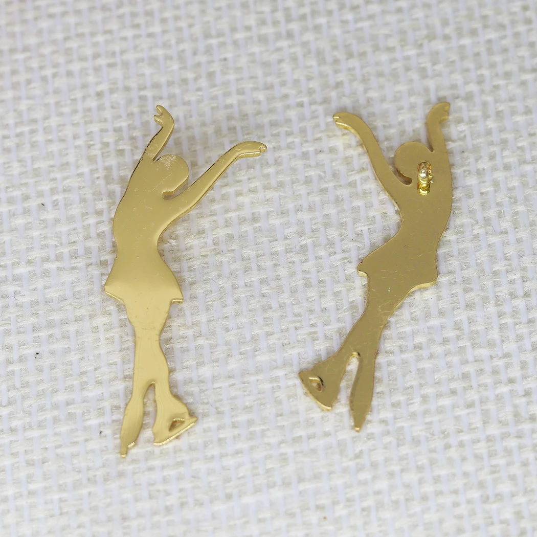 Балетный кулон Танцующие люди из нержавеющей стали 5 шт.