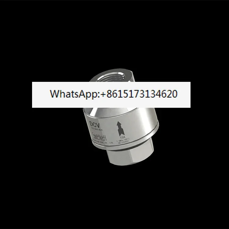 Фото Обратный клапан SINOTECH с пружиной, материал нержавеющая сталь 316L №4