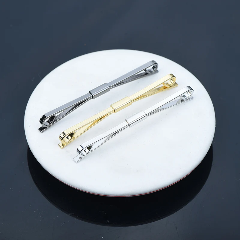 

ICEYY High Quality Brass Shirt Collar Clip clasps Men's Unisex Suit Shirt Accessories Gifts Collar Bar Pin Host Wedding Jewelry