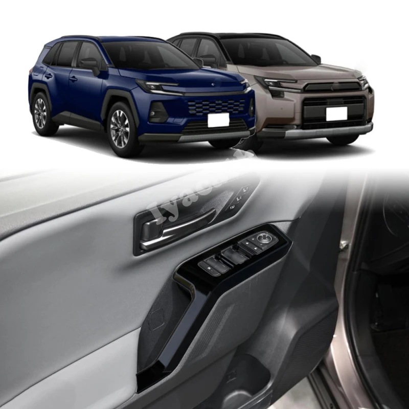 Фото Панель управления стеклоподъемниками и подлокотником для Toyota RAV4 2026-2027 (левый/правый руль), аксессуары для интерьера автомобиля №5