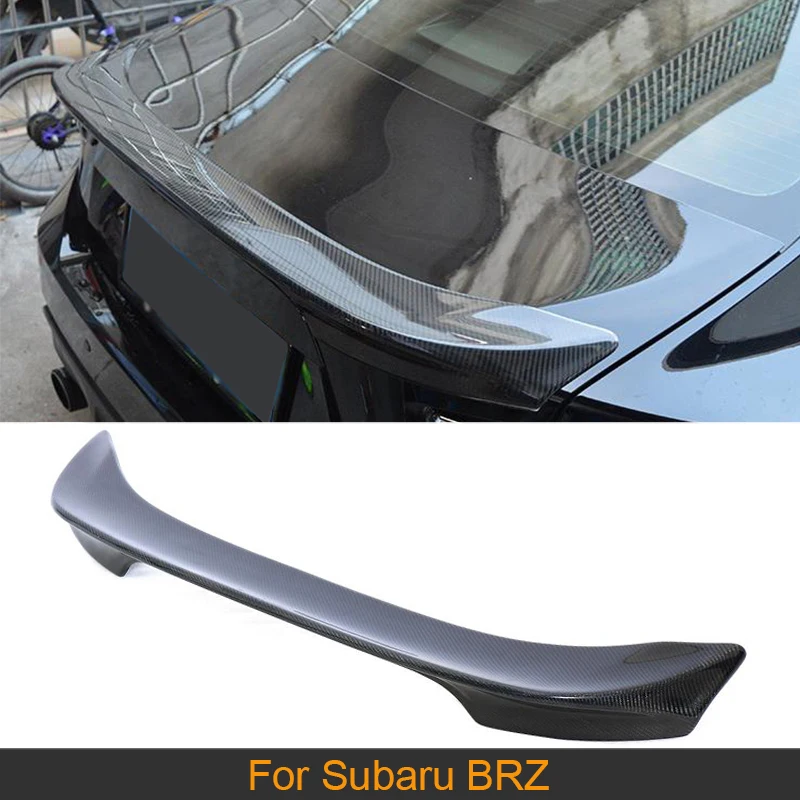 

Carbon Fiber Rear Trunk Boot Lip Spoiler For Subaru BRZ 2017 2018 Base TS Sport-tech Limited Premium 2 Door Coupe