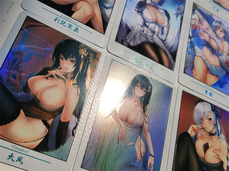 15 шт./компл. сделай сам карты из аниме Ажур Лейн Acg карта для памятных игр