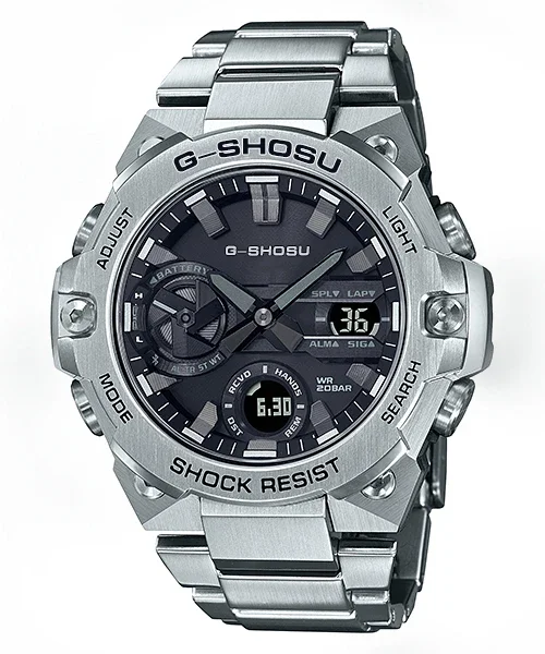 B400 Мужские спортивные цифровые часы со спортивным циферблатом из сплава